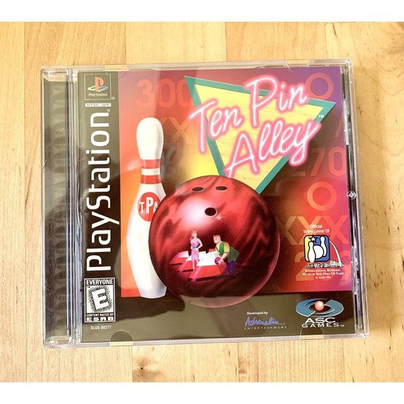 PS1 Ten Pin Alley (Sony PlayStation 1, 1996) Complete and Tested - Picture 1 of 4
